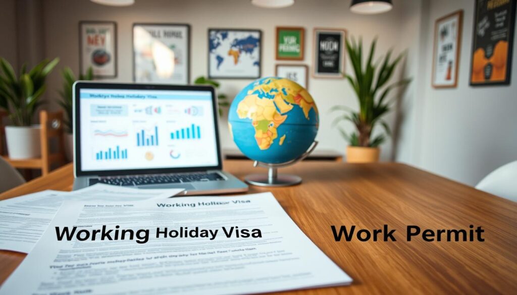 Working holiday visa vs work permit: which is easier